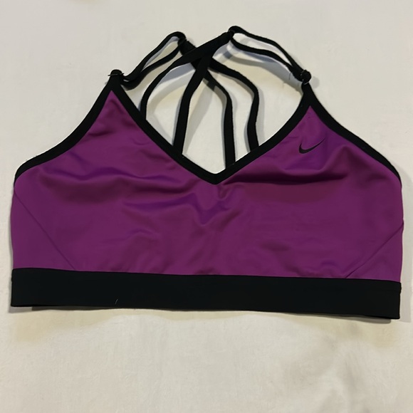 Bundle (3) Nike Women's Indy V Neck Low Impact Sports Bras - Picture 4 of 11